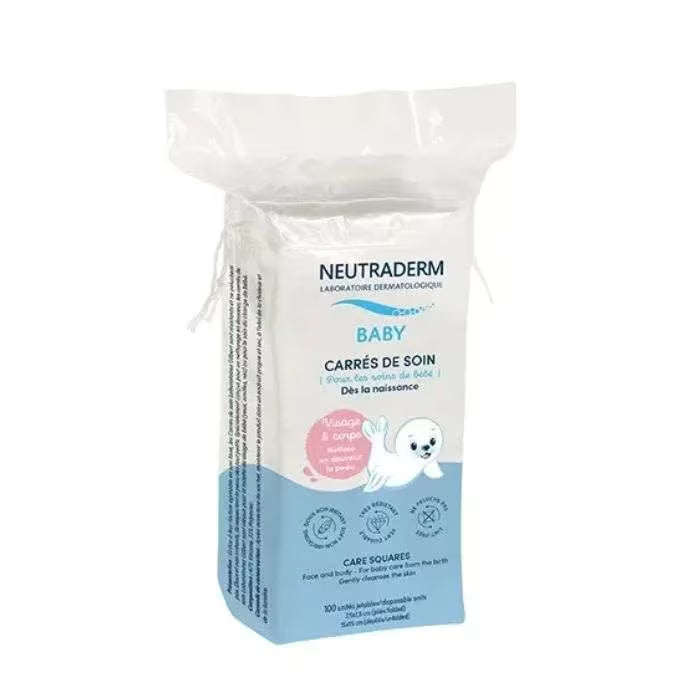 🧴 Gilbert – 100 carrés de soin visage et corps 👶💗