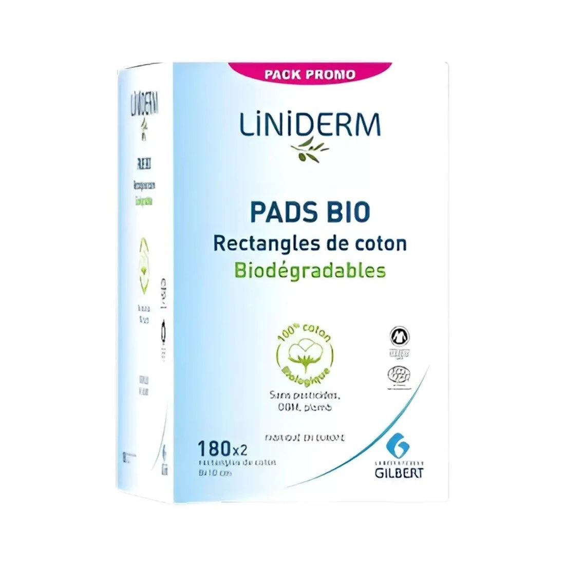 🧴✨ Gilbert Coton Pads – Pack Promo 180 × 2