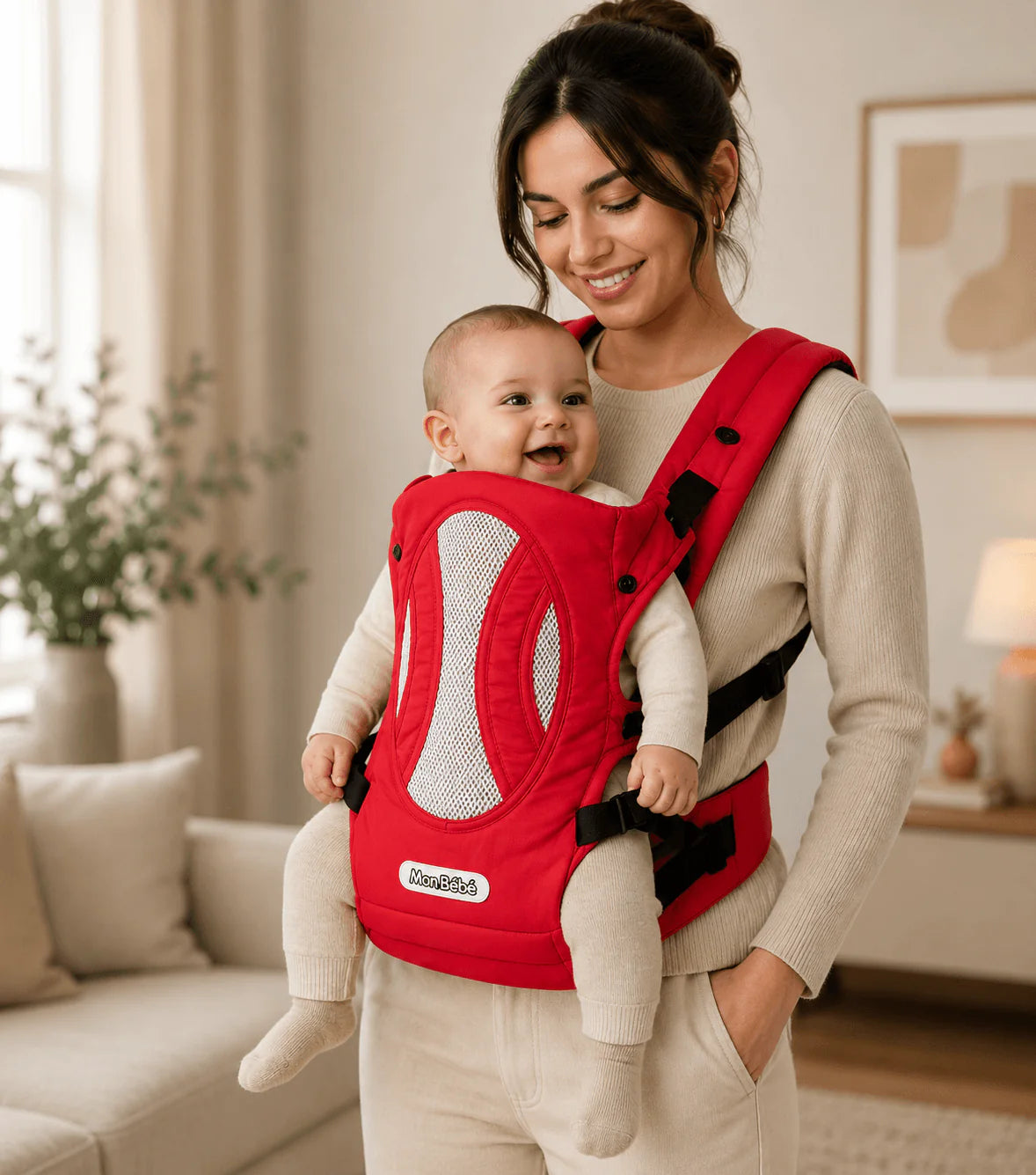 Porte Bébé Ergonomique Mon Bébé
