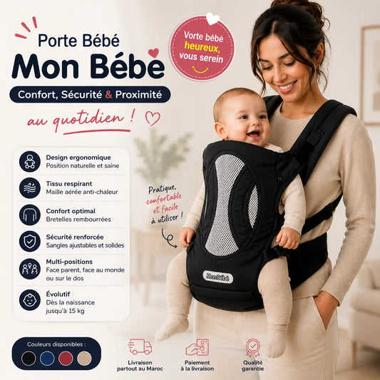 Porte Bébé Ergonomique Mon Bébé