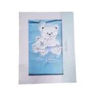 🧸 Couverture Ours 110 × 140 cm – Pierre Cardin 👶💗