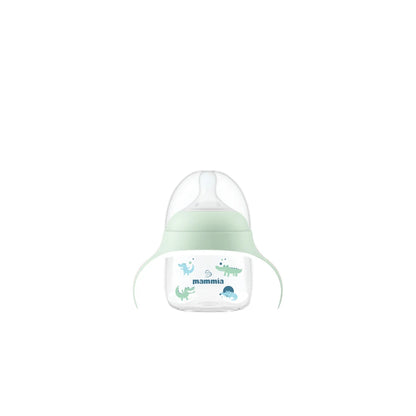 🍼✨ Mammia – Biberon Évolutif 2 en 1 avec Poignée Ergonomique – 150 ml 👶