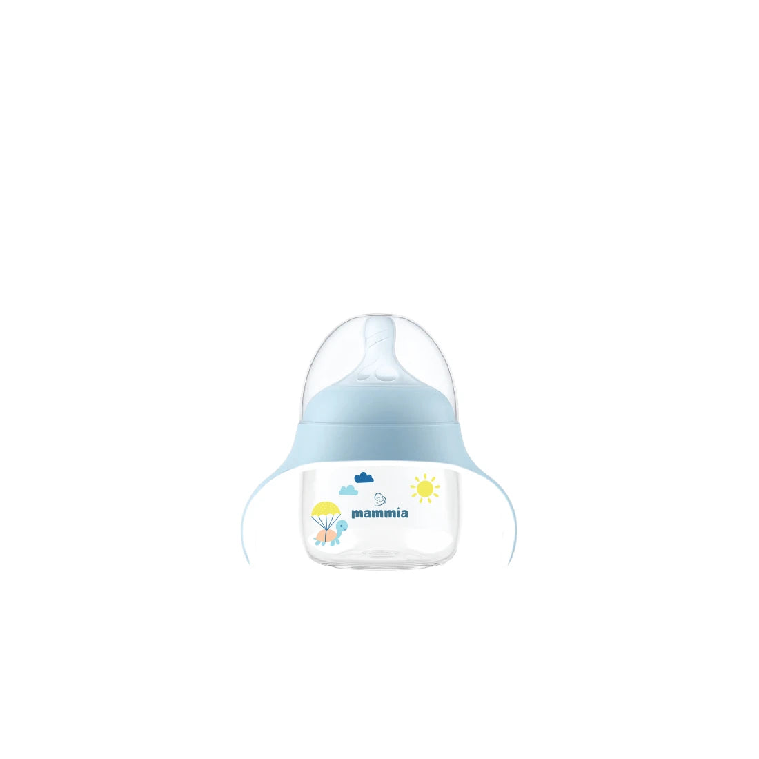 🍼✨ Mammia – Biberon Évolutif 2 en 1 avec Poignée Ergonomique – 150 ml 👶